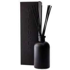 Brand new β A Candle Co. Private Label Black 8oz Glass Reed Diffuser - 6 Reed Diffusers Per Order π