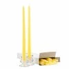 Budget 😀 A Candle Co. Wholesale Yellow Taper Candles - 12 Inch - Unscented Case Of 144 ✔️