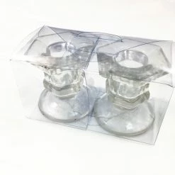 Brand new ❤️ A Candle Co. 48 Pairs Of Glass Taper Candle Holders - 96 Taper Holders ✔️ -South River Candle Co. Shop unnamed file 241