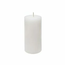 Best Sale 😀 Bell-A-Roma Candle 24 Pure White 3x6 Pillar Candles - Hand Poured 🎉