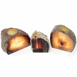 Budget ✔️ A Candle Co. 6 Natural Agate Candle Holder - Crystal Decor- Metaphysical - Chakra Crystals ✨ -South River Candle Co. Shop unnamed file 277