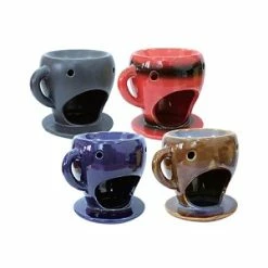 Best reviews of 😍 A Candle Co. 48 Tea Cup Oil Warmers - 4 Colors - Tart Melters 🥰
