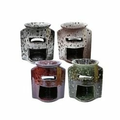 Best deal ⭐ HSE 48 Ceramic Oil Warmers - 4 Colors - 4 Inch Tall ⌛