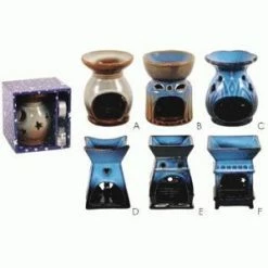 Best deal 🔔 HSE 48 Ceramic Warmers With Tealight & Oil - 6 Designs 👏