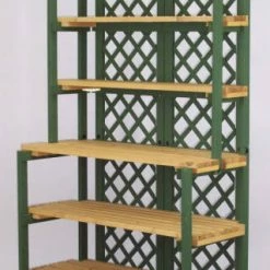 South River Candle Co. Shop 3 Brand new 👍 Wood Spec Solid Spruce Folding Hutch Unit With 7 Shelves 👍